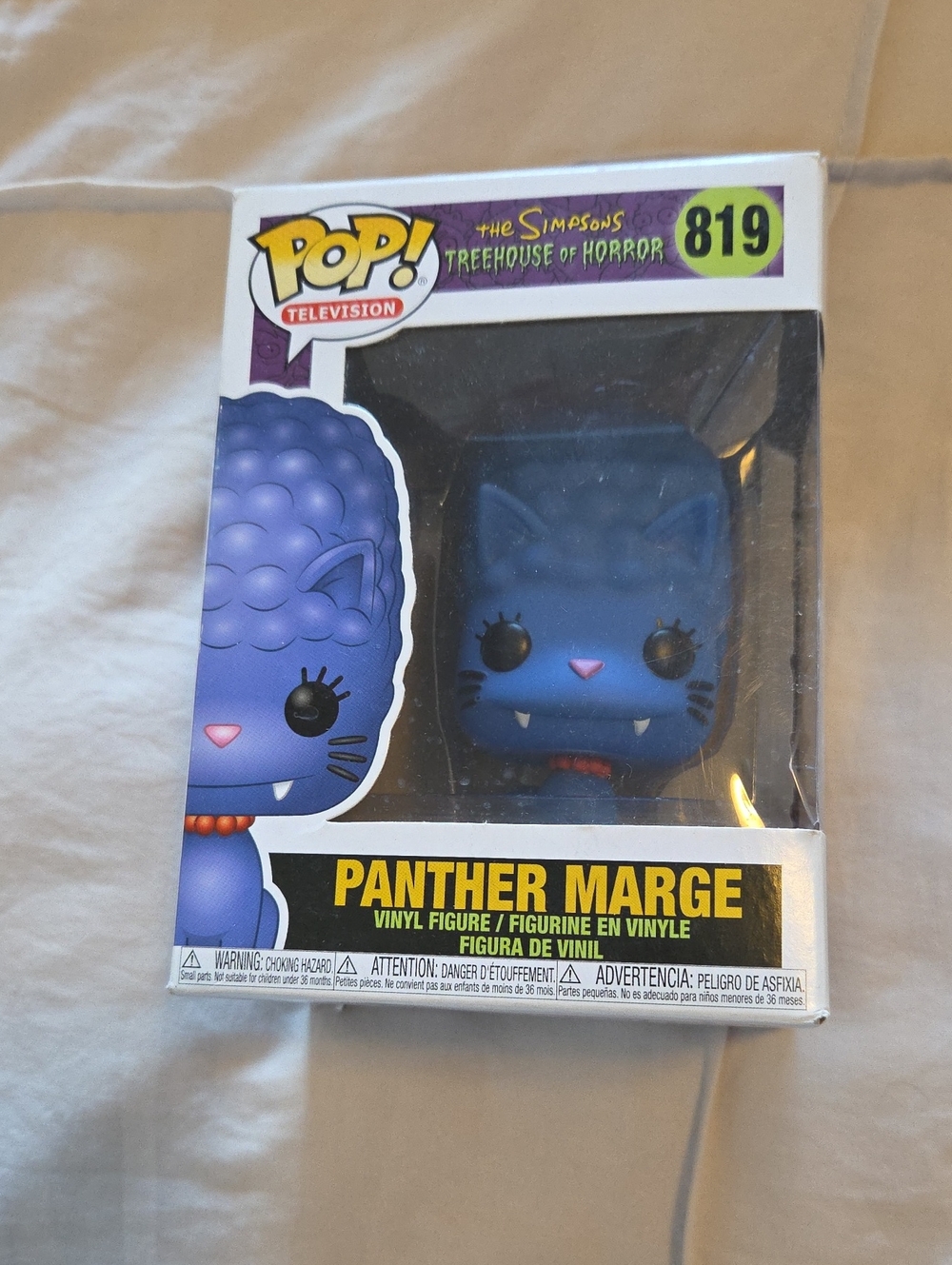 Funko Blue Panther Marge Vinyl Figure - The Simpsons Treehouse of Horror